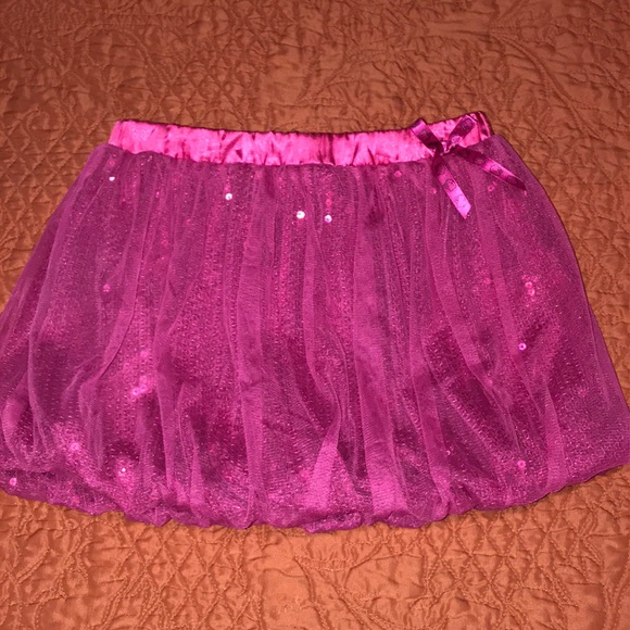 Hello Kitty-Sanrio sequins/tule skirt w/ short -6x - Picture 7 of 8